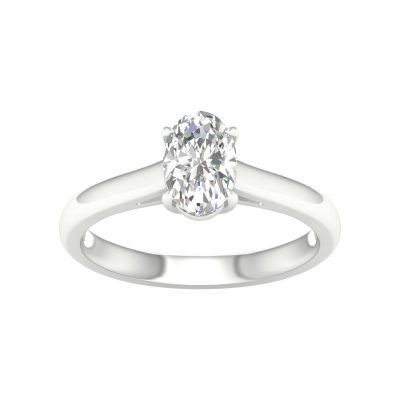 64029 - oval solitaire engagement ring