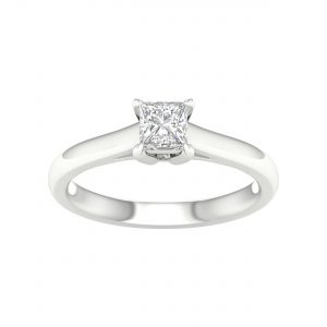 64034 - princess solitaire engagement ring