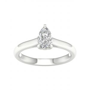 64038 - pear solitaire engagement ring