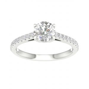 64040 - round engagement ring