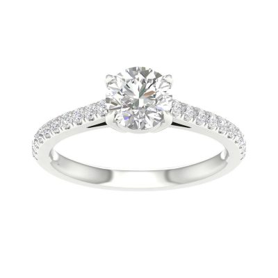 64040 - round engagement ring