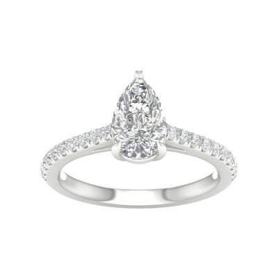 64058 - pear engagement ring