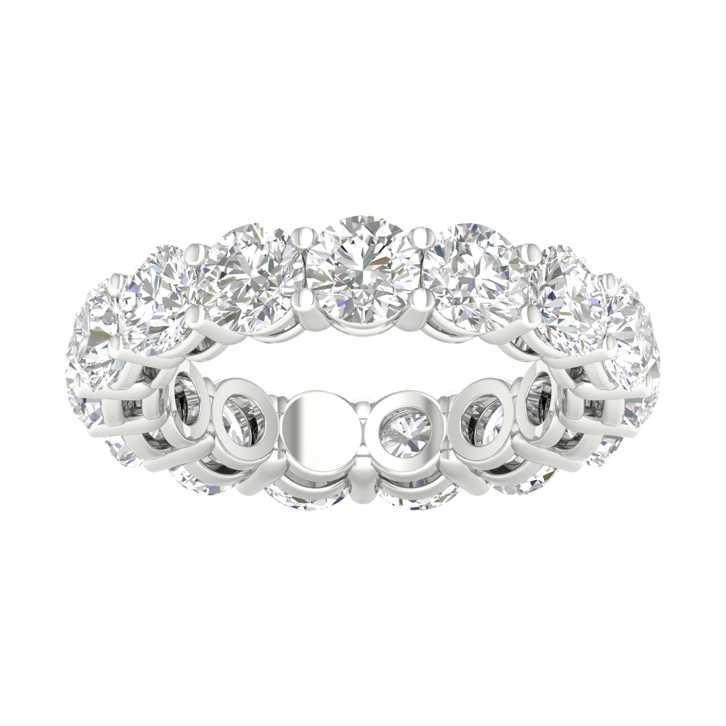64106 - round eternity wedding band