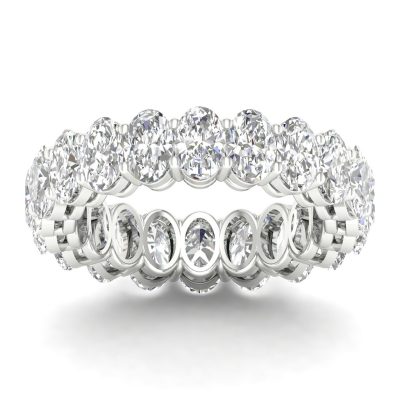64108 - oval eternity wedding band