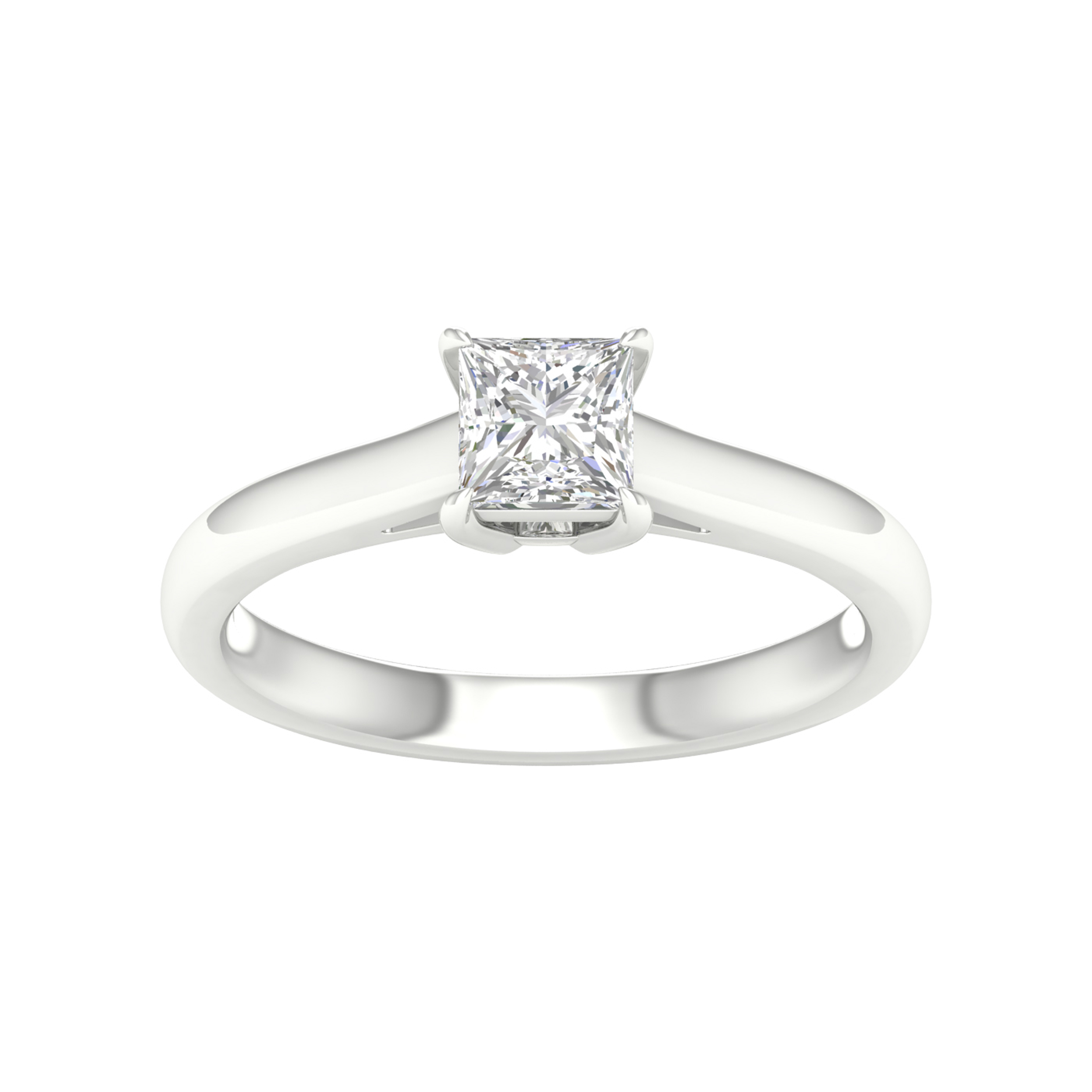 14K 0.75CT Certified Lab Grown Diamond Ring ( IGI Certified )