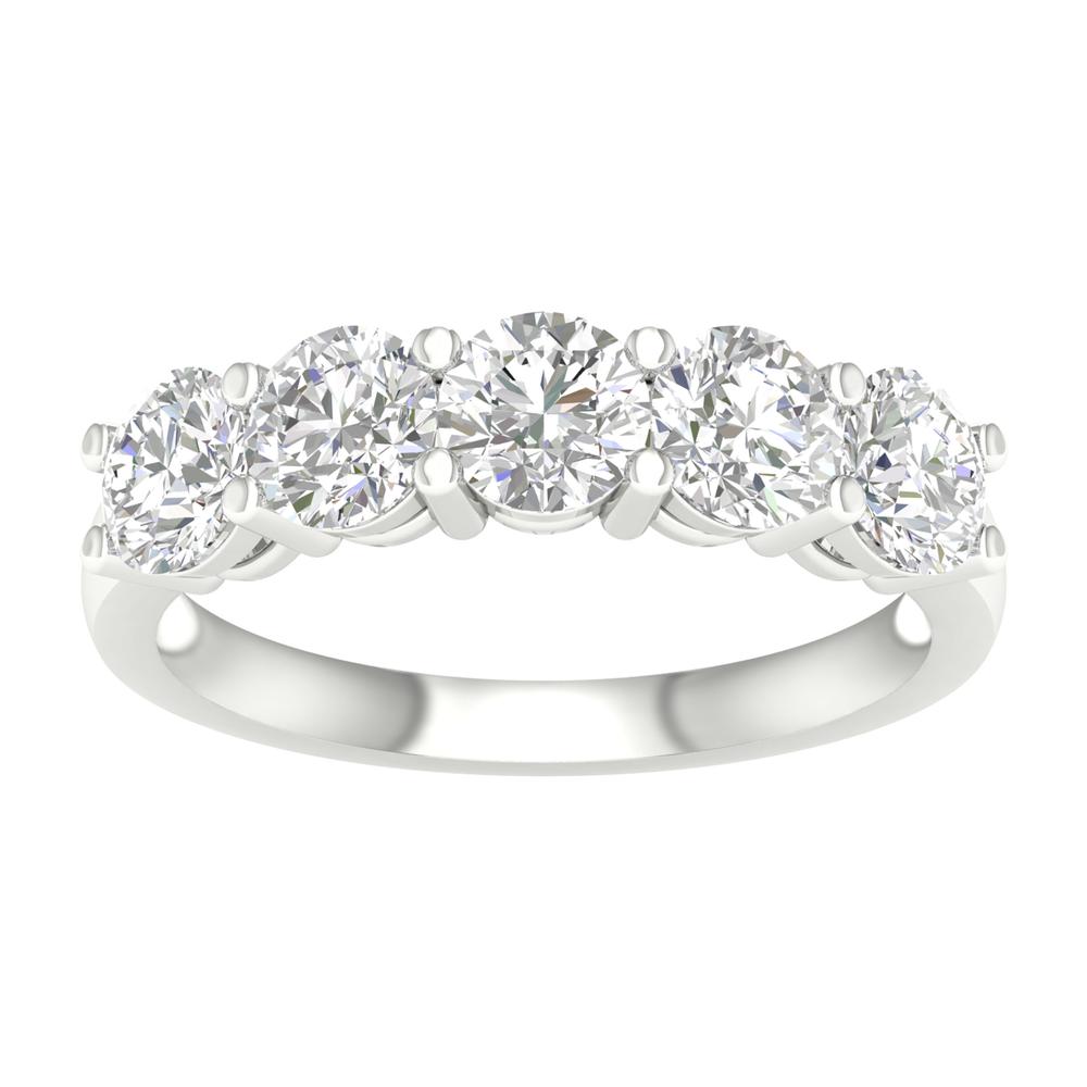 14K 2.00CT Certified Lab Grown Diamond Bands ( IGI Certified )