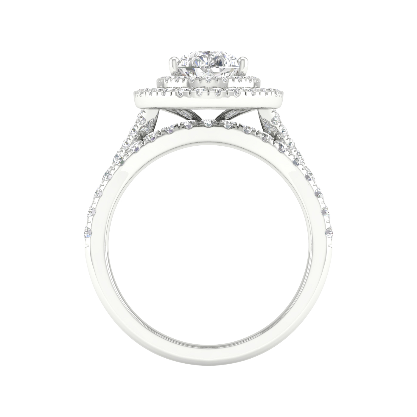 14K 2.25CT Lab Grown Diamond Bridal Ring - Image 2