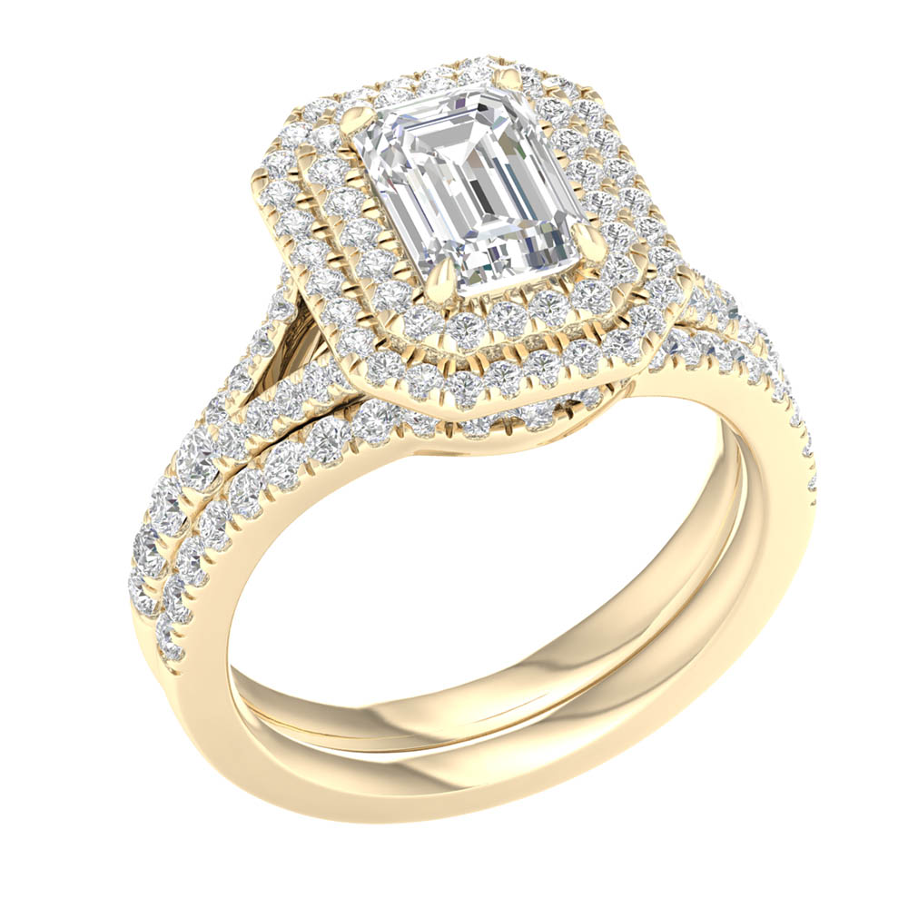 14K 2.25CT Lab Grown Bridal - Image 4
