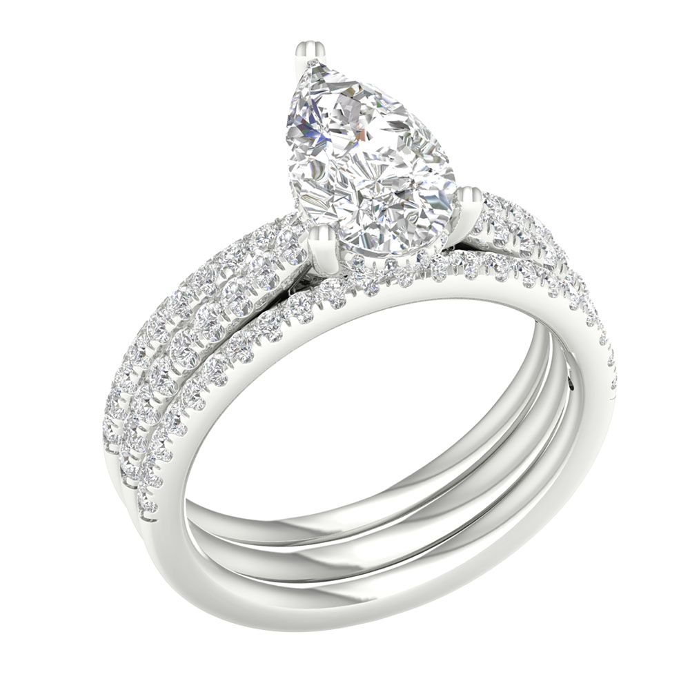 14K 2.75CT Diamond Bridal - Image 4