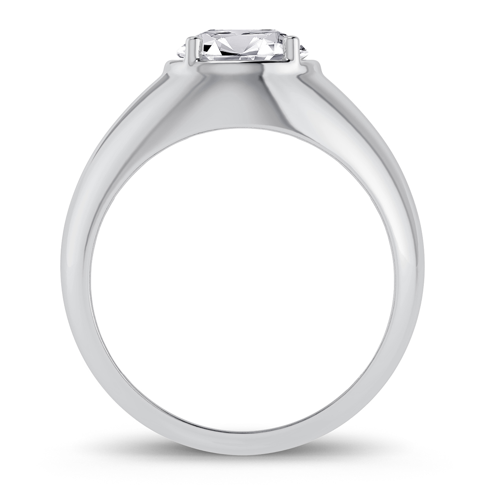 14K 2.00CT Certified Lab Grown Mens Ring - Image 3