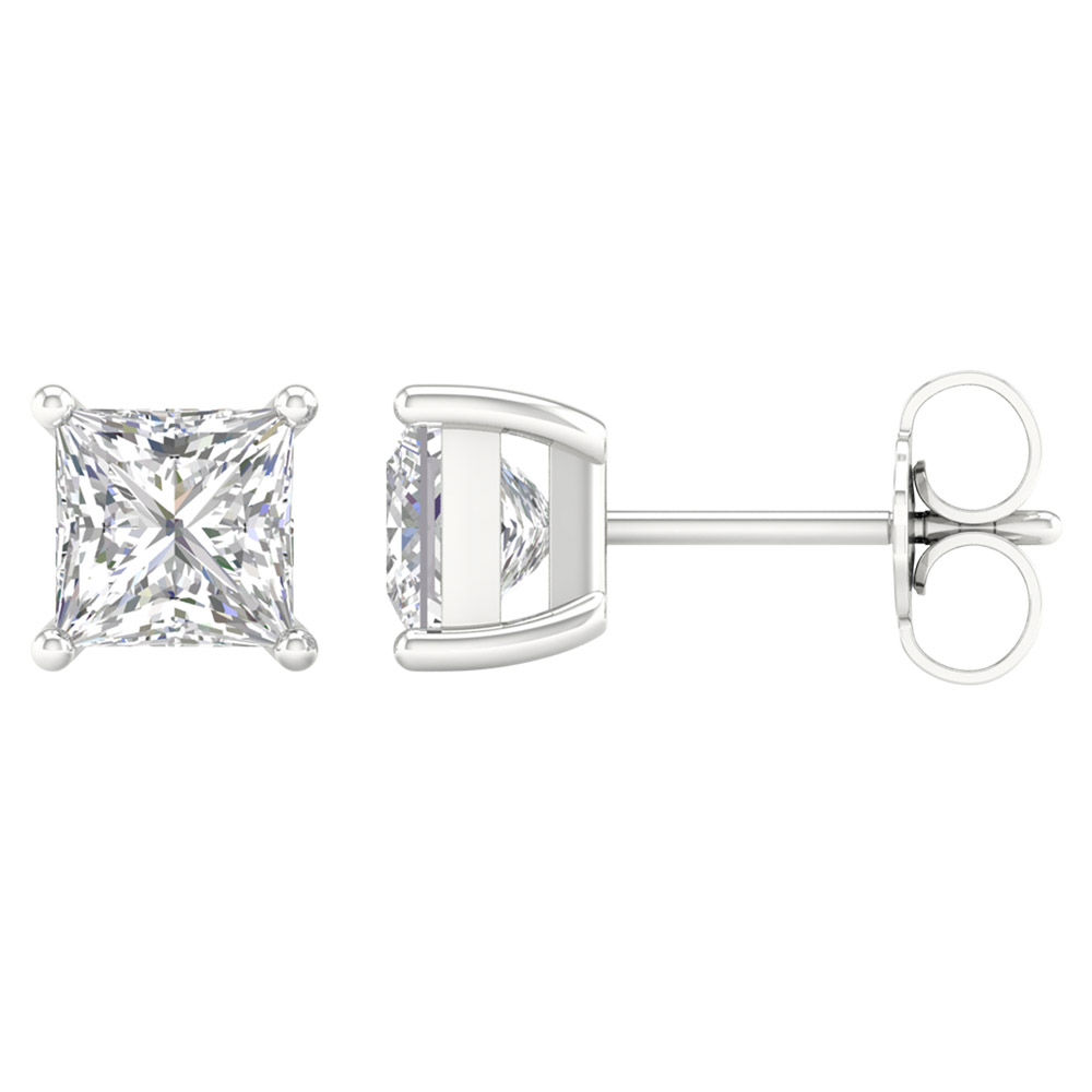 14K 3.00ct Lab Grown Studs - Image 2