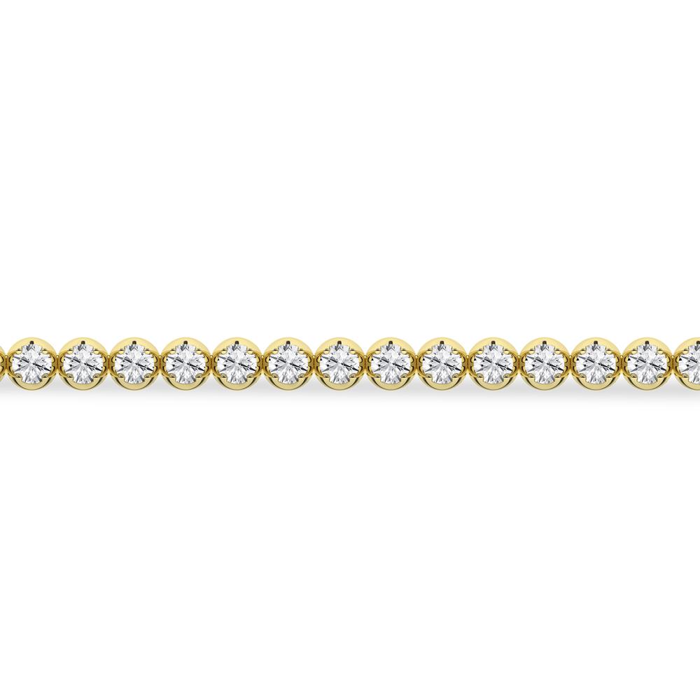 14K 10.00ct Lab Grown Bracelet ( EGL Certified ) - Image 2